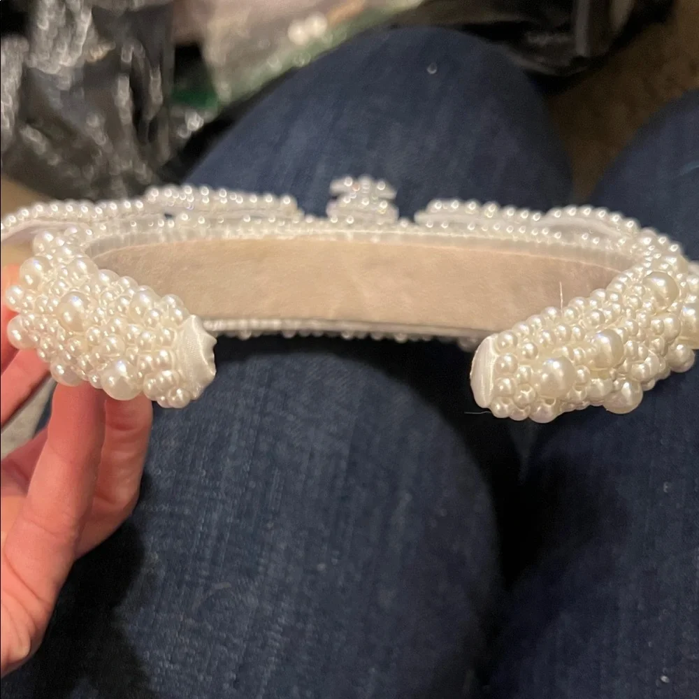 Pearl 'Bride' Headband - Picture 5 of 5